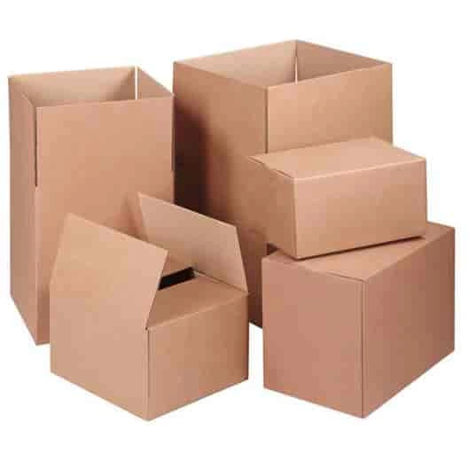 Caixa de papelão grande para mudança